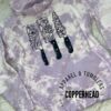Floral Knife Bleached Hoodie - Image 2